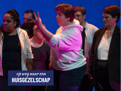 Theaterproject in Houten: Met, voor en door spelers met een licht verstandelijke beperking